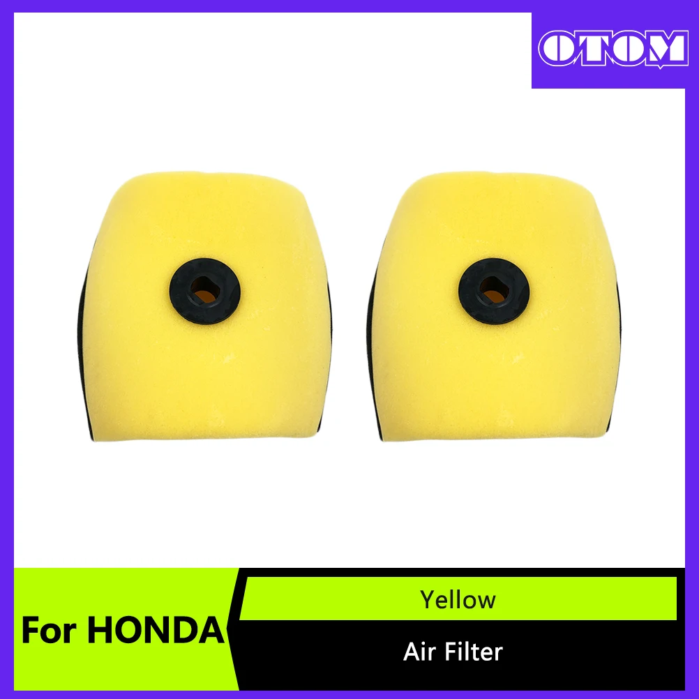 Motorcycle Air Filter Cleaner Dual Foam Layer Sponge For HONDA CRF150F CRF230F 2003-2020 Engine Guard Cover Pit Dirt Bikes Parts