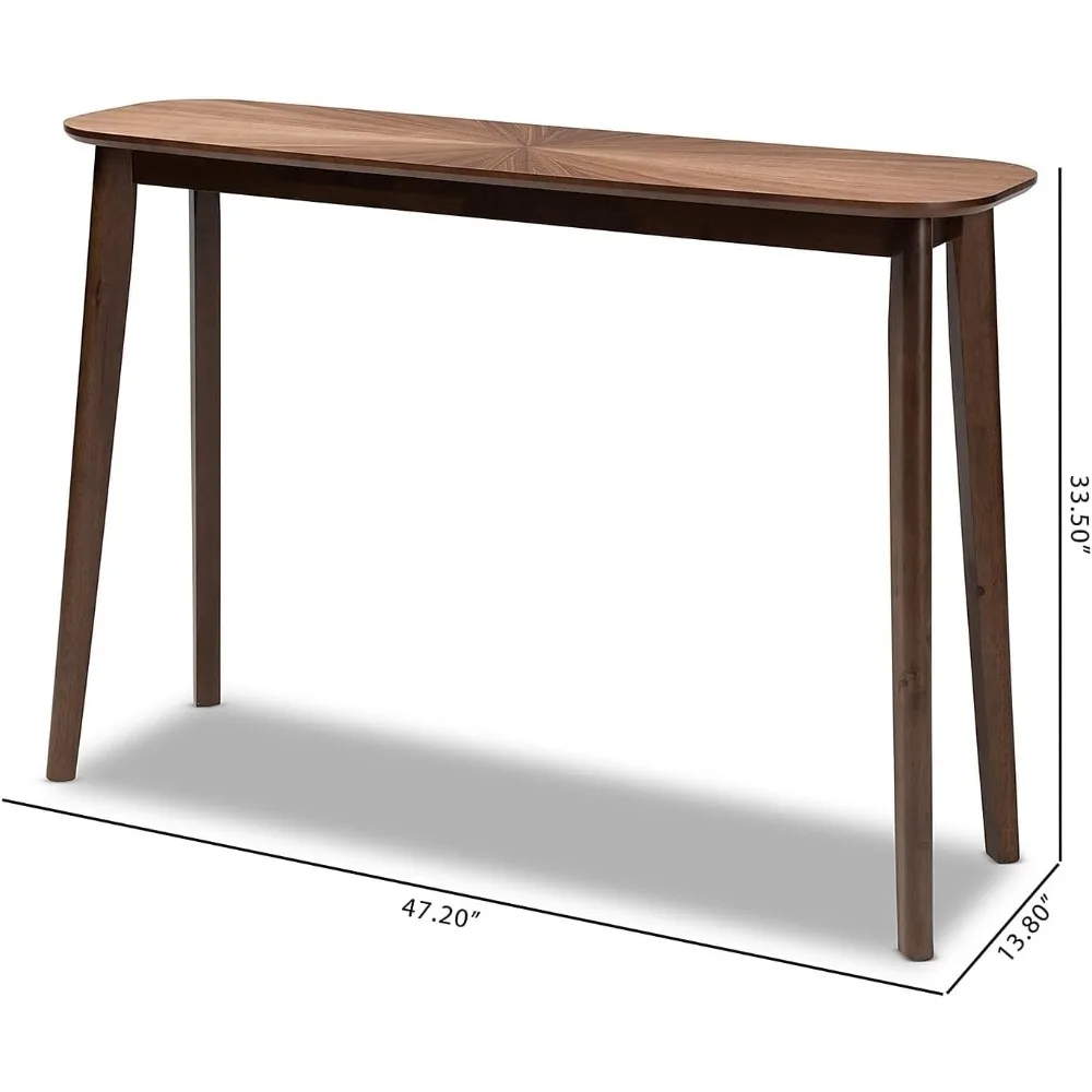 طاولة كونسول خشبية حديثة من خشب الجوز من ستوديو ويندي في منتصف القرن