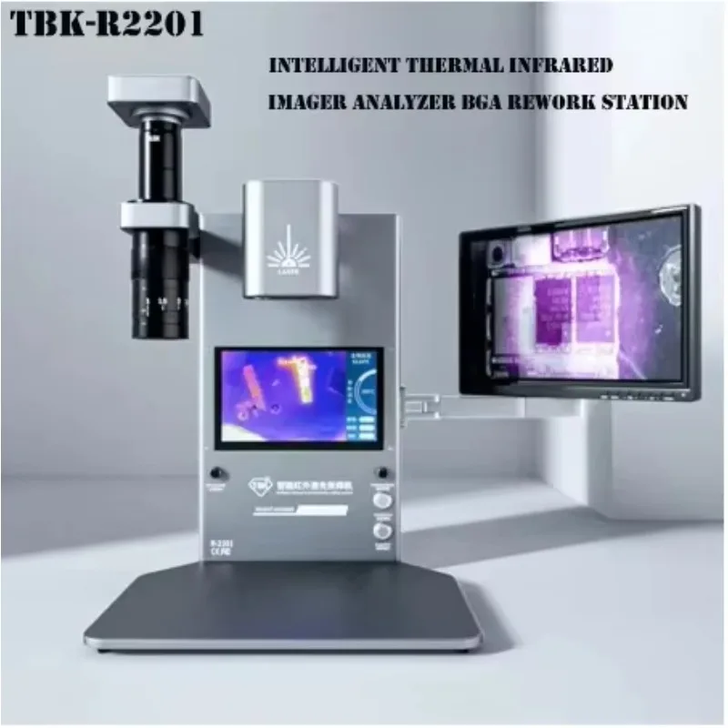 TBK R-2201 Infrared  Disassembly Welding Machine Thermal Imaging Diagnosis Phone Repair soldering Device with microscope