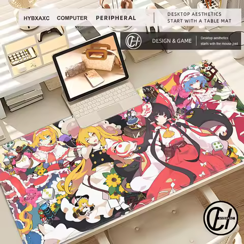 Anime Touhou Project Mousepad Large Gaming Mouse Pad LockEdge Thickened Computer Keyboard Table Desk Mat