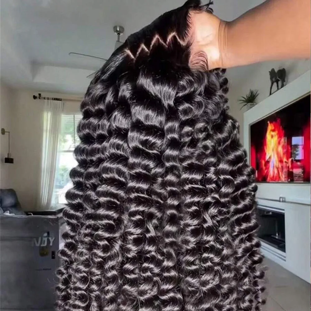 Бразильский парик из человеческих волос Remy Jerry Curly 13x4, парик спереди, предварительно выщипанный, прозрачный, фронтальный, натуральный черный