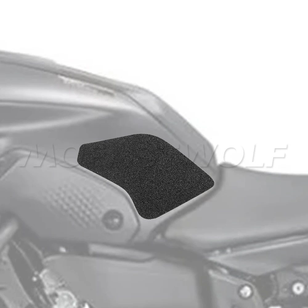 Ajuste para Yamaha MT07 MT 07 2021 - 2024, almohadillas antideslizantes laterales para tanque de combustible, pegatinas protectoras, calcomanías de almohadilla de tracción para agarre de rodilla de Gas