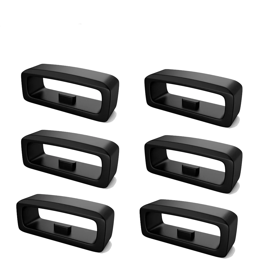 Silicone Band Watch Straps Band Keeper Loop Security Holder Retainer Rings For Garmin Fenix 6S 6X 6 Pro 5X 5S 5 Plus Accessories