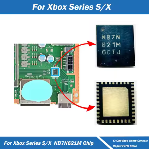 1/2/5pcs Original New NB7N621M NB7N 621M QFN-38 Chipset HDMI Retimer IC Chip USB Chip for Xbox Series S/X XSS XSX Control IC