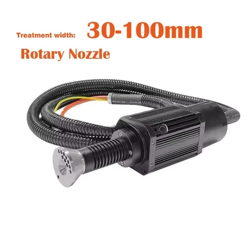 30m 40mm 60mm 80mm Plasma Treatment Machine Rotary Spray Gun Head Plasma Cleaner Nozzle