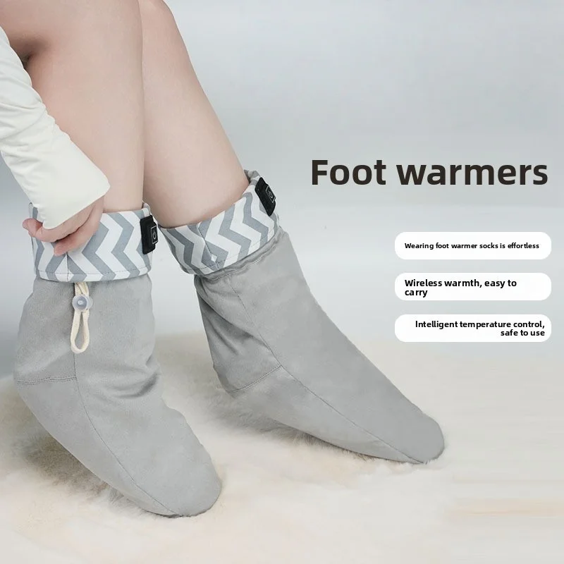 

USB электрическая грелка для ног, грелка для ног с подогревом, носки, носимая грелка для ног, грелка для ног DR-110