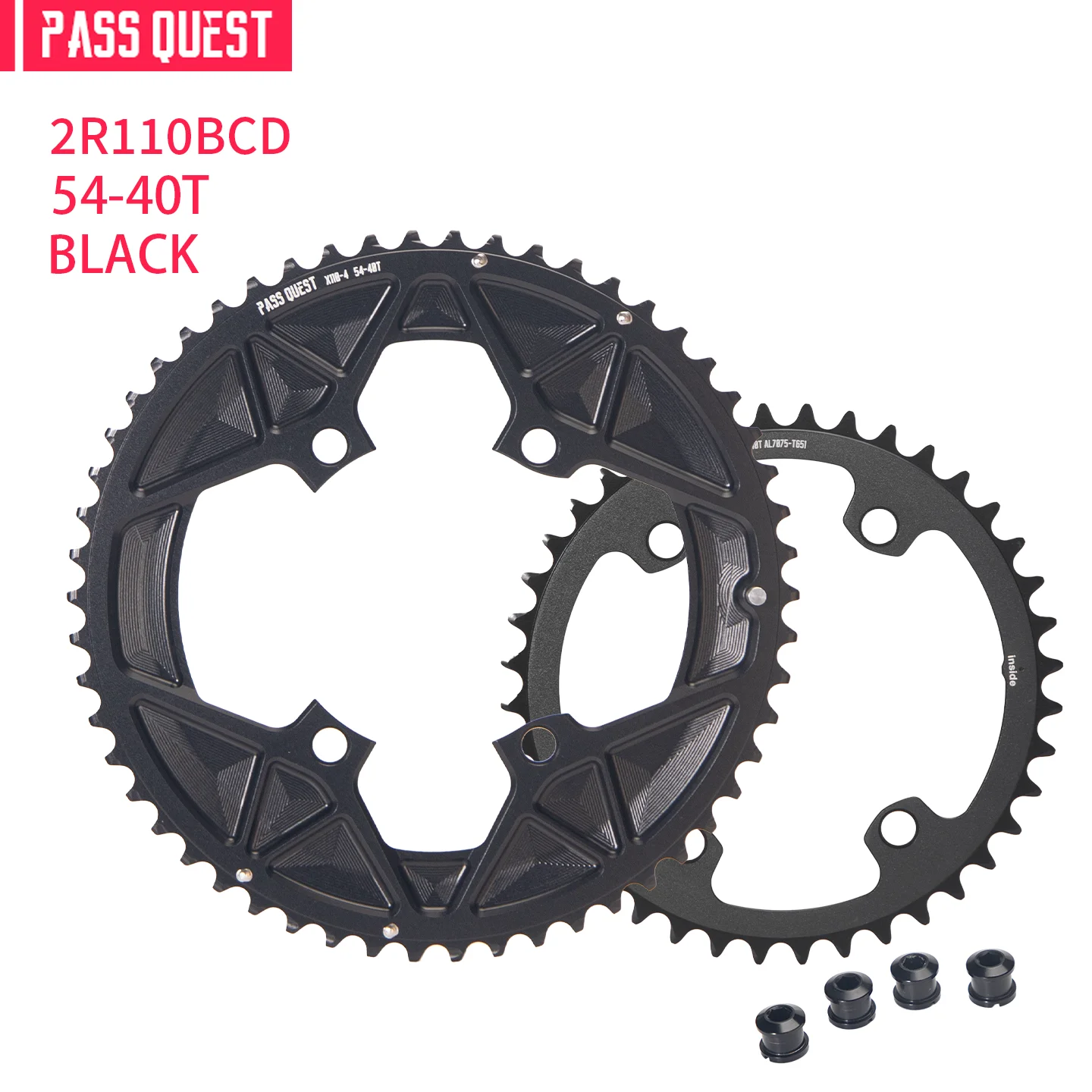 PASS QUEST 110 BCD チェーンリングシマノ 105 5800 ultegra 6800