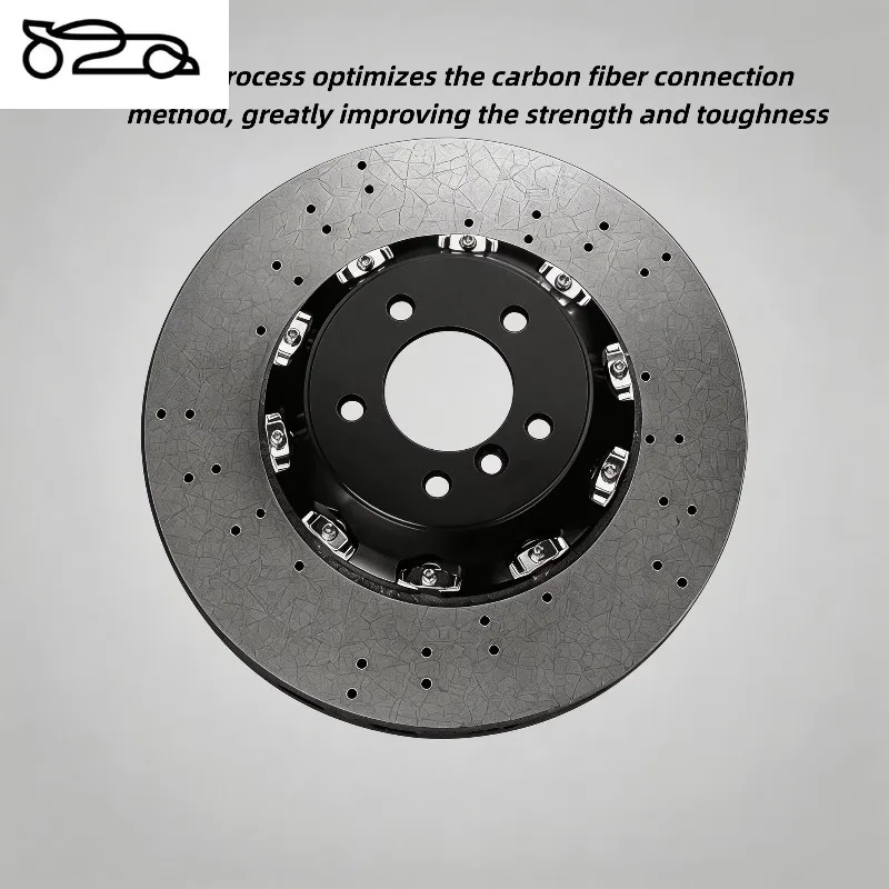 Carbon Ceramic Brake Disc Rotors 355/360/370/380/390mm For Mercedes-Benz AMG GLE450 GT50 C63 E63S G63 GLA35