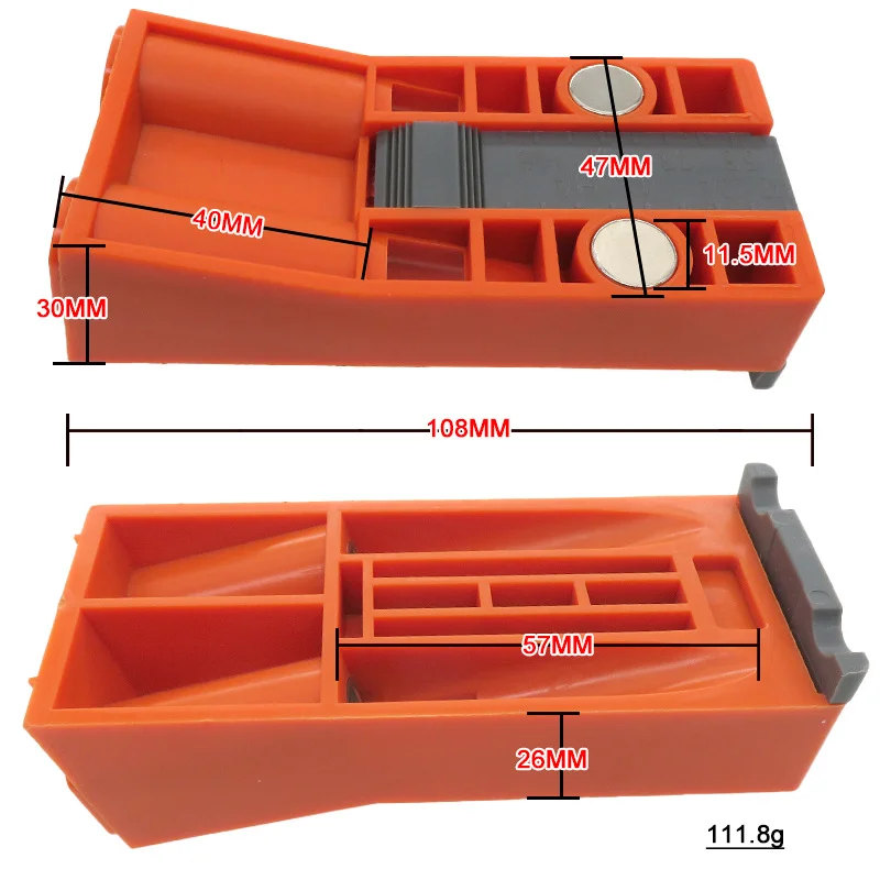 Inclined hole locator Drilling tools Joinery accessories Woodworking tools