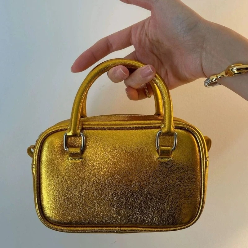 Vintage Casual Kawaii Mini borsa a tracolla a tracolla moda semplice donna borse con manico superiore Y2k borse e borsette alla moda estetiche