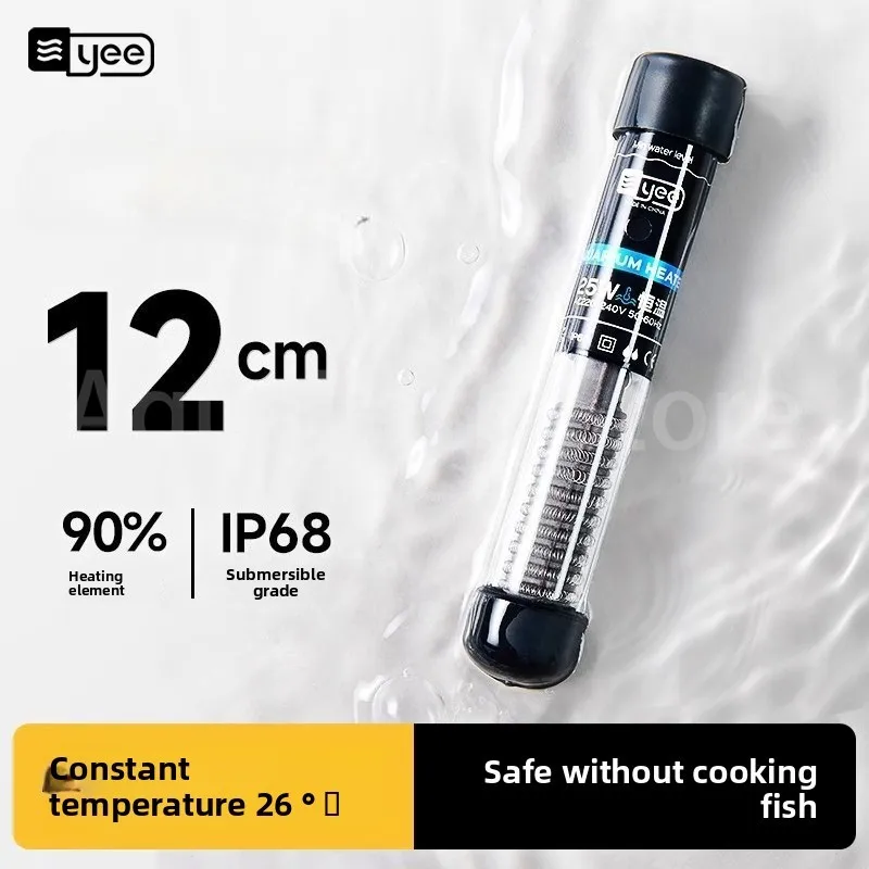 

25 Вт 50 Вт 75 Вт автоматический термостат с температурой аквариума нагревательный стержень низкой воды мини-бетта и черепаха погружной нагреватель