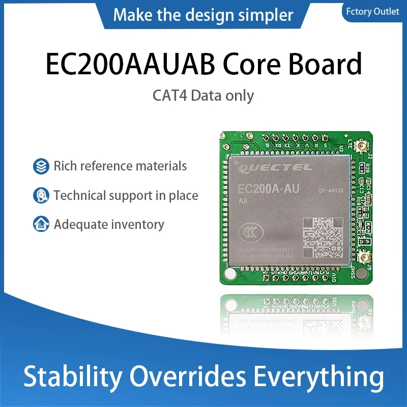 

EC200A-AU EC200AAUAB-D10-UNASA Модуль CAT4 с макетной платой Основная плата