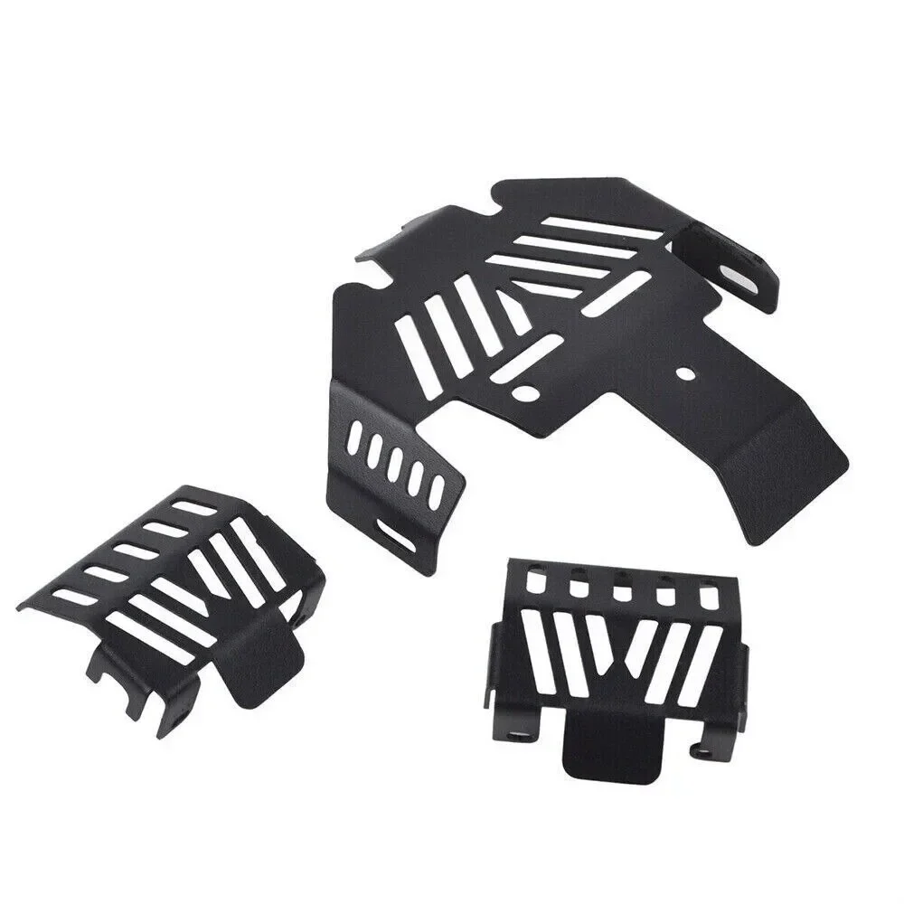 

3-х предметное шасси из нержавеющей стали, бронированная защитная пластина для trxs Trx-4 Bronco Defender G500 K5, защитная плата для радиоуправляемого автомобиля