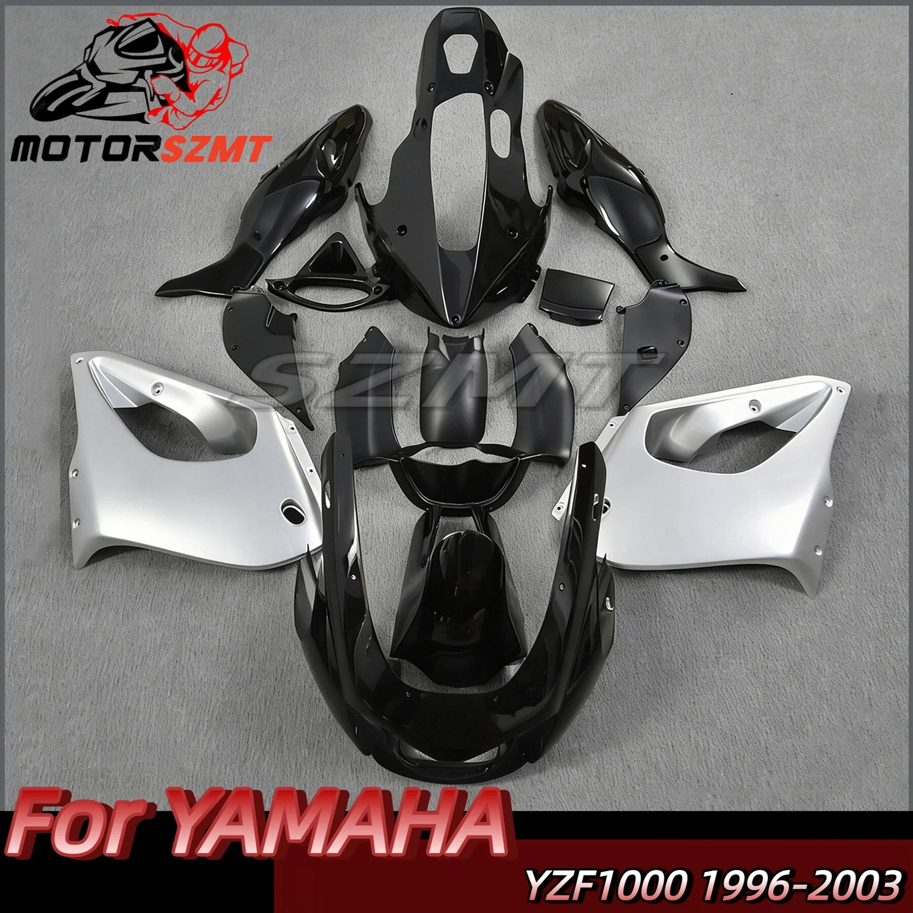 New For Yamaha YZF1000R YZF 1000R 1000 R Thunderace 1996 - 2003 Moto Fairing kit bodywork Rear Tail Front Upper Nose Fender cowl