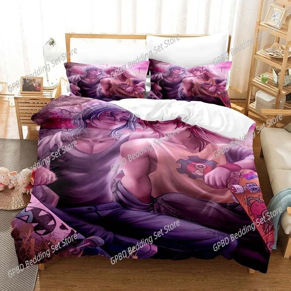 Fashion 3D Print Anime Sk8 The Infinity Bedding Set Single Twin Full Queen King Size Bed Set Adult Kid Bedroom Duvet cover Sets