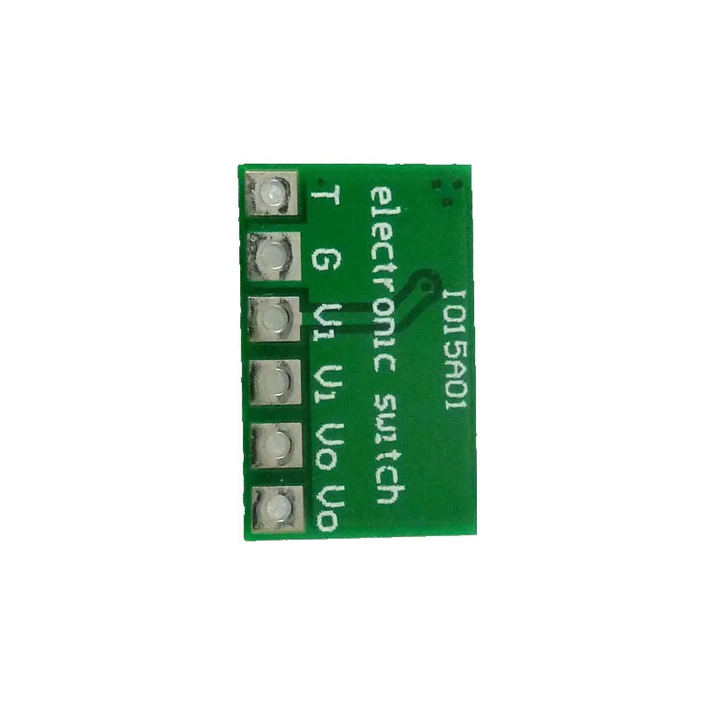 Trava de interruptor eletrônico para LED Motor Driver, Bistable Auto-Locking Trigger Board, Flip-Flop Trava Módulo, 6A, DC 3V, 3.3V, 5V