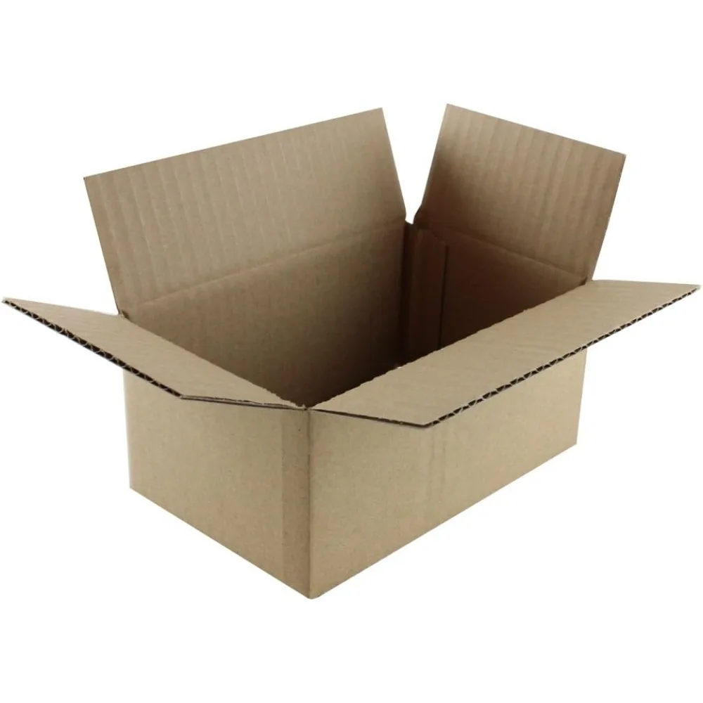

HGP 9 x 6 x 4, 100 Pack, Corrugated Cardboard Shipping Mailing Moving Boxes.