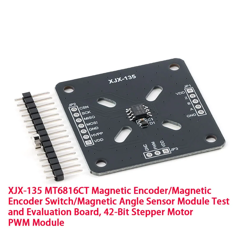 MT6816 High-Speed Precision Magnetic Encoder Induction Angle Position Measurement Sensor Module MT6701CT Test Evaluation Board