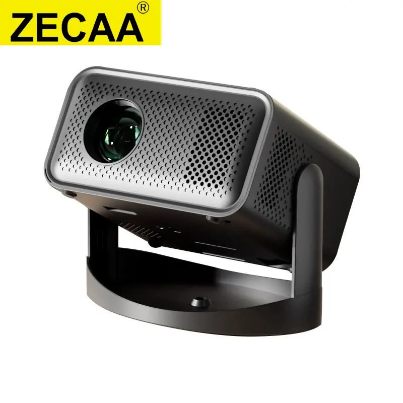 

ZECAA Full HD 720P 240 ANSI 4K 2.4G+5G Dual Band WiFi 6 Android 13 Portable Bluetooth 5.0 Smart Home Smart Gimbal Projector