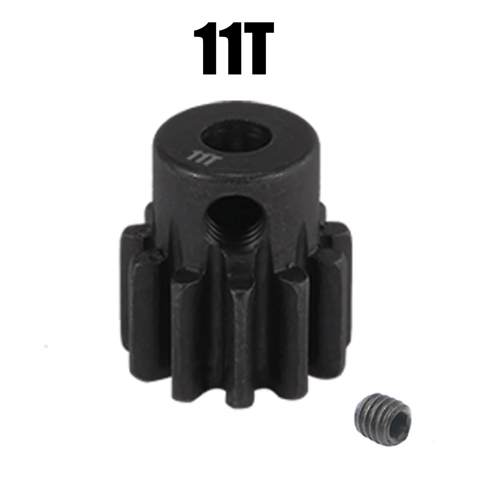 M0.8 3.175mm Gehärteter Stahl Metallzahnrad 10T 11T 12T 13T 14T 15T 16T 17T 18T 19T 20T 21T Motorgetriebe für 1/10 RC Auto Upgrade-Modifikation