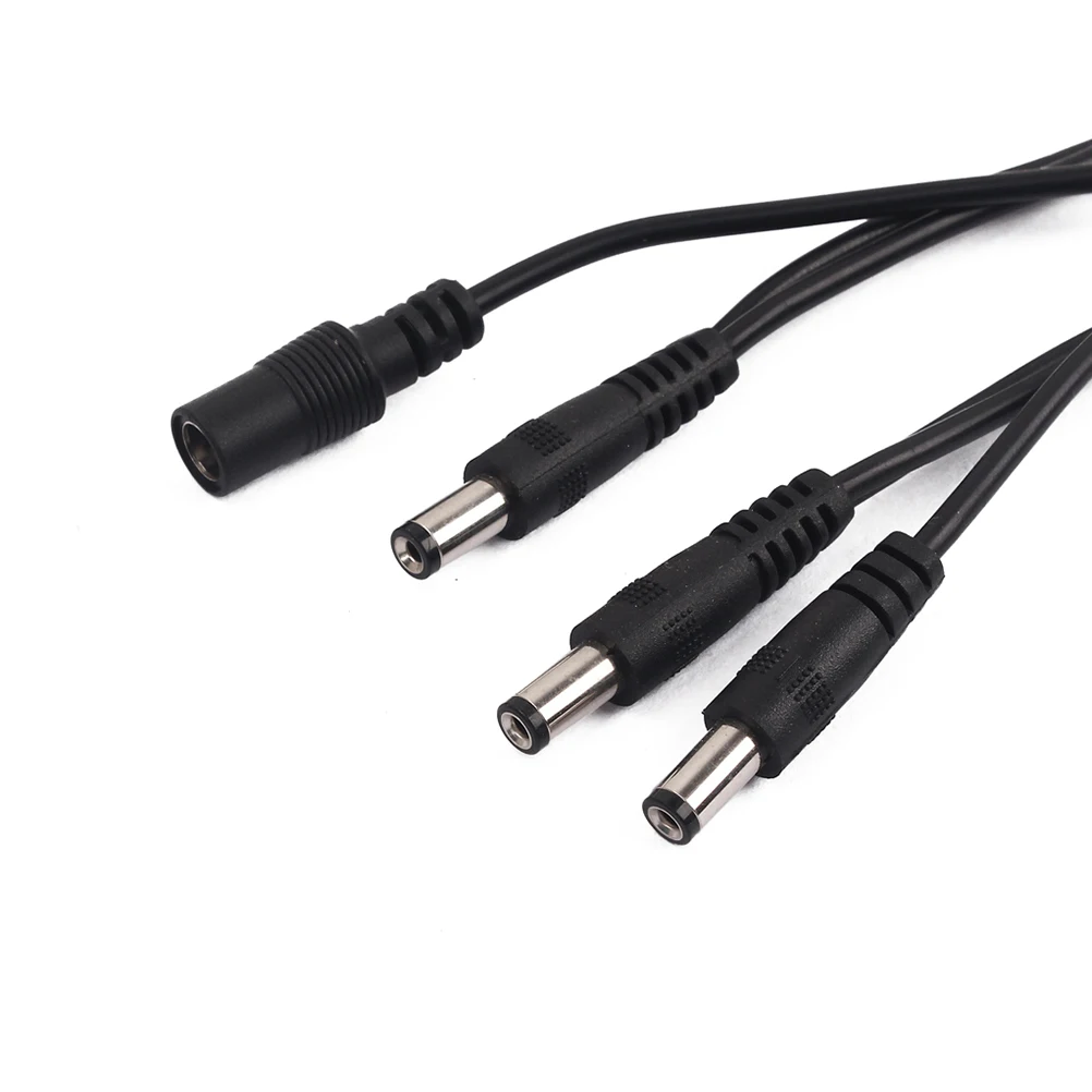 

3 Ways Daisy Chain Cable Power Supply Plug Effect Pedal Guitar Electric High Conductivity Wear Resistance Long Service