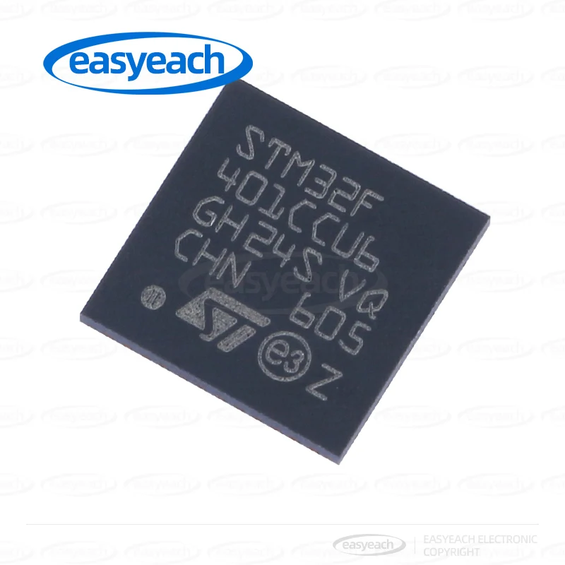 STM32F401CCU6 STMicroelectronics UFQFPN-48 ARM Cortex-M4 وحدات التحكم الدقيقة 32 بت-MCUs