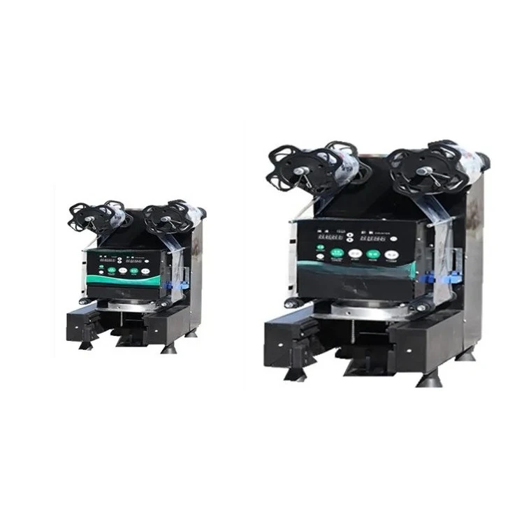 Tea Cup Sealing Machine/ Plastic Milk Tea Cup Sealing Machine Juice Cup Sealer