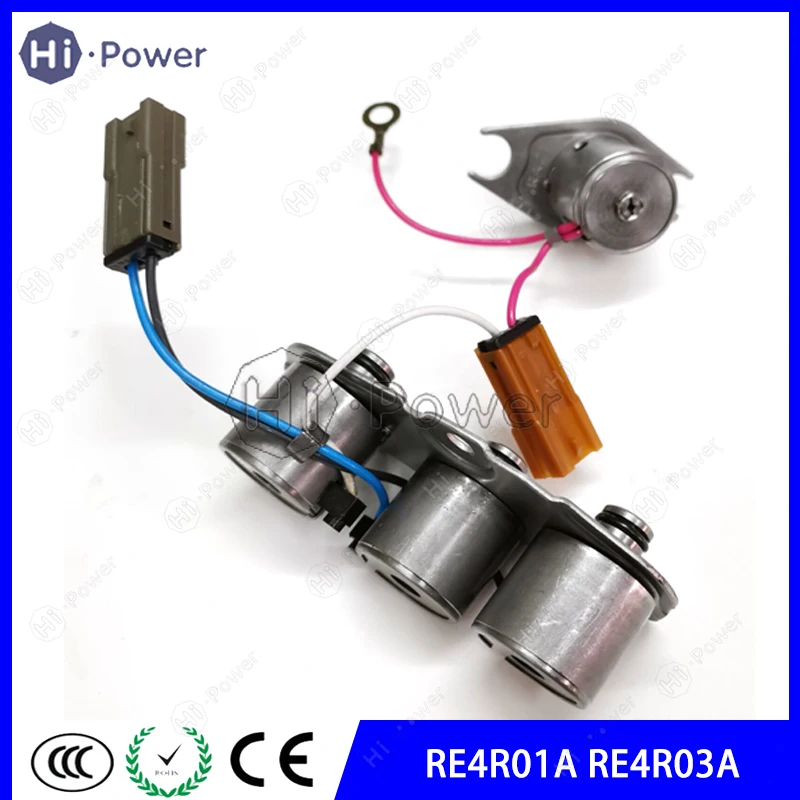 RE4F03B RE4F04B RE4F03V RL4F03A Transmission Valve body Solenoid Kit For Nissan 31940-85X01 31940-3AX0A RE4F03A