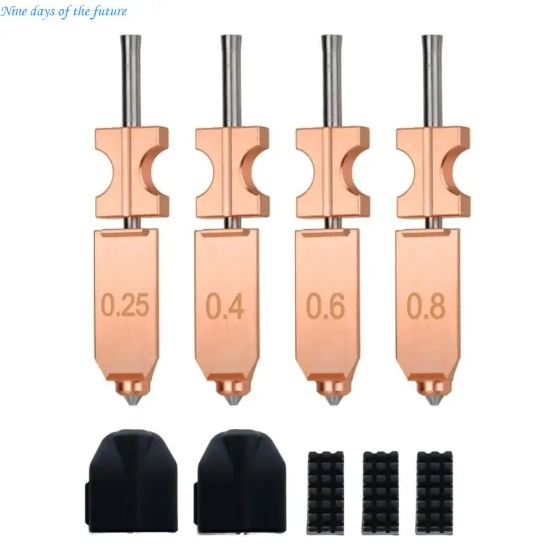 

Upgraded AD5X 3D Printer Nozzle Quick Release and High Temperature Resistant For Precise Printing And Easy Maintenance E65A