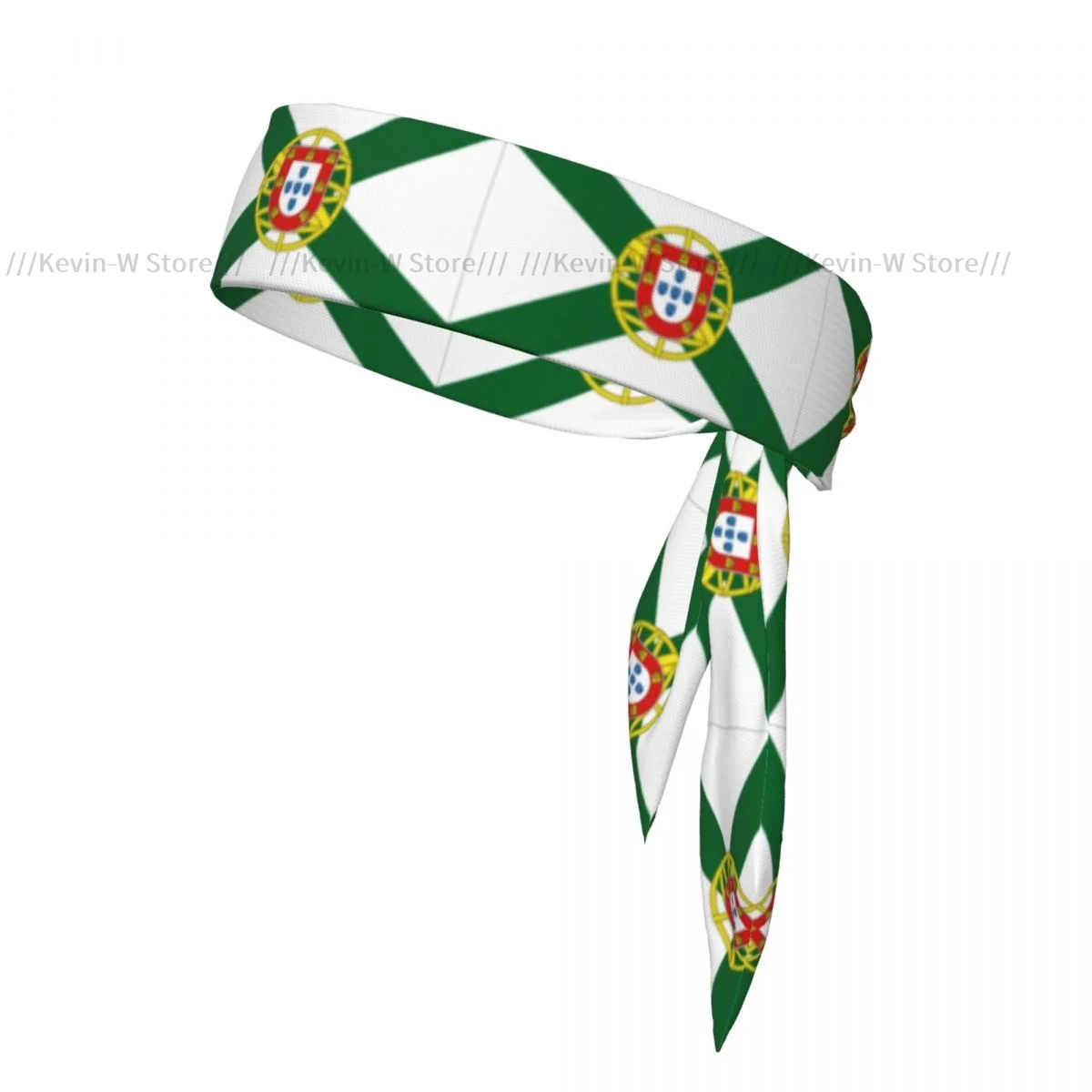 Sweatband Bandanas Flag Of Portuguese Minister Hairband Head Tie Sports Headband Hair Accessories