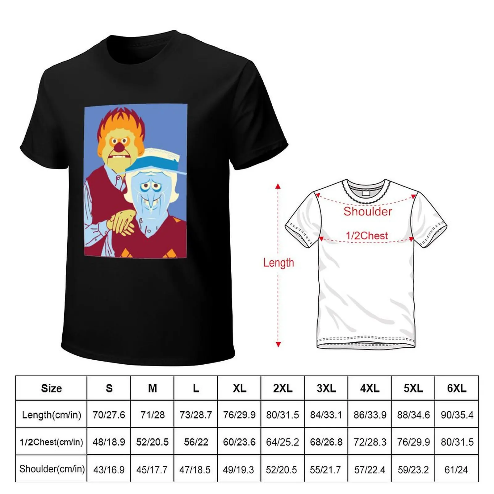 Snow and heat miser brothers T-Shirt Soft Lightweight Cotton T-Shirt