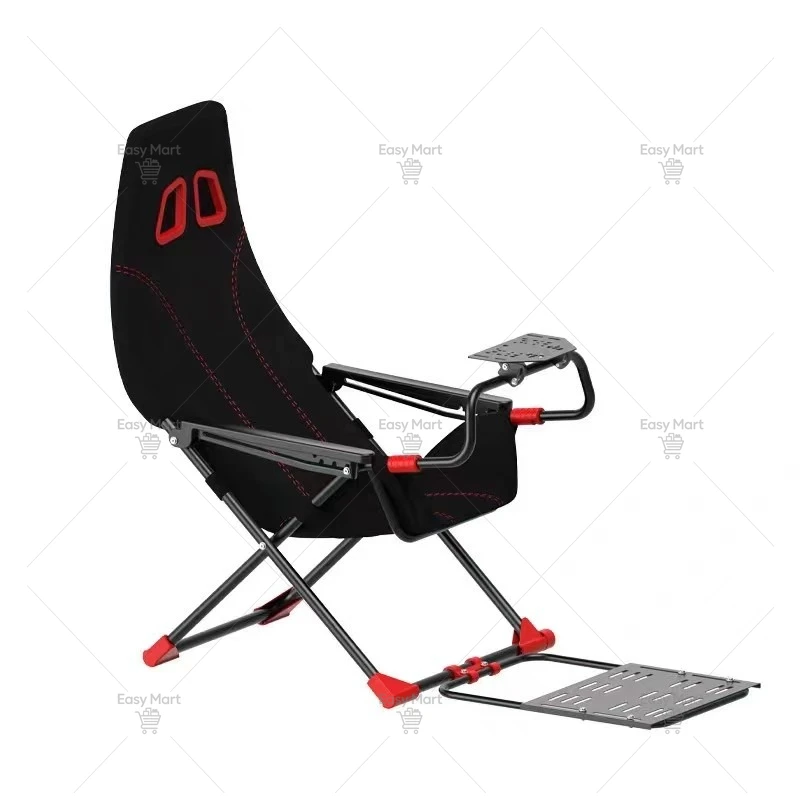 Racing game steering wheel bracket folding racing emulator bracket seat portable