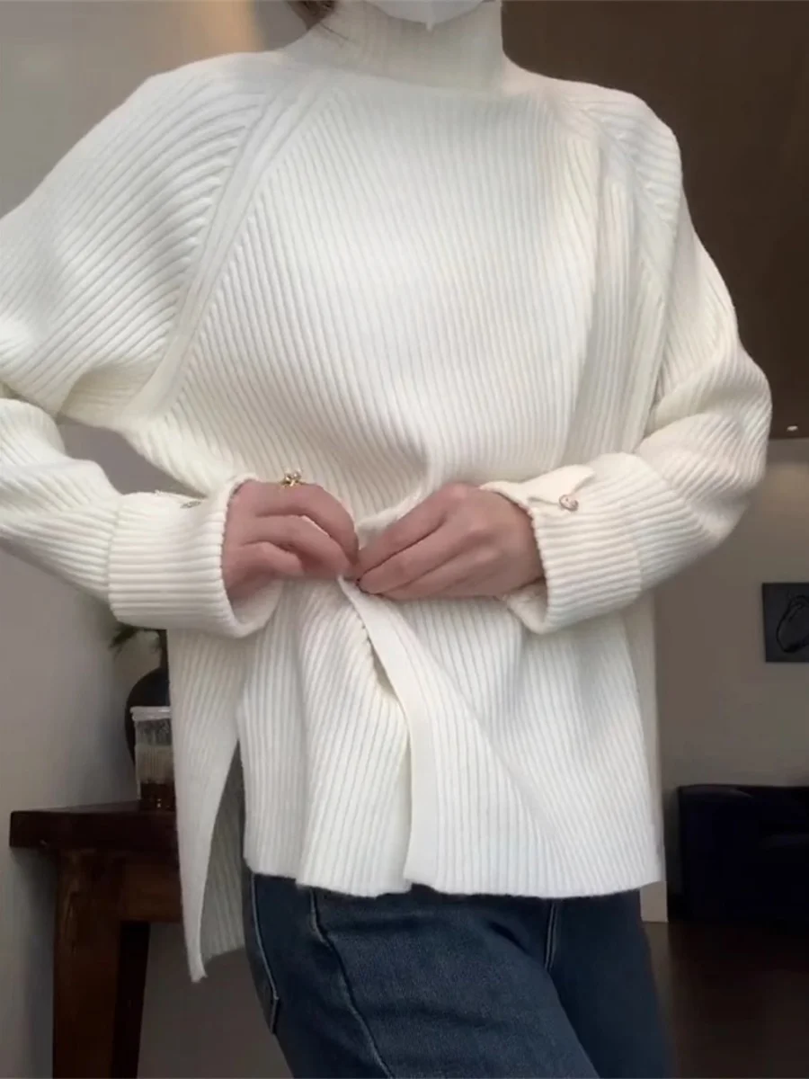 

Свитера Джемперы Пуловеры Женские De Gothic Ombre Градиент Обычный Кофе Сексуальные Свидания Красочные Модные Модные Современная Осень