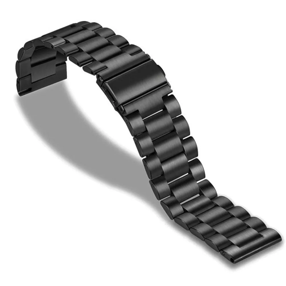 24mm Top-Class Stainless Steel Watch Band No Fading Vacuum Electroplated Bracelet Strap Stainless Steel Watchband
