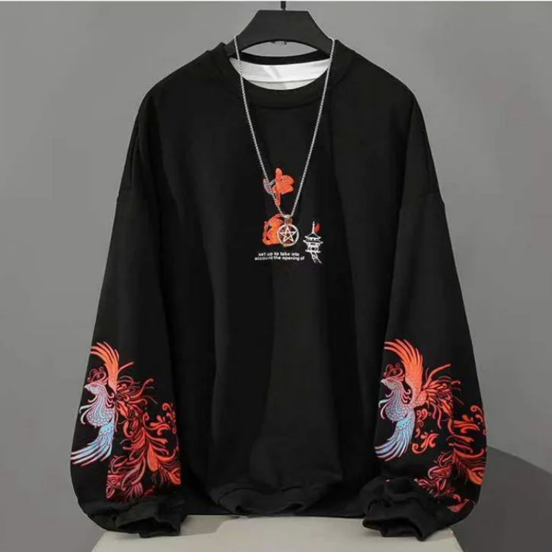 Chinese Style Essentials Hoodies Woman Winter Tops Coquette Star Clothes Autumn Pulovers Hooded Sweatshirt Women Grunge Vintage