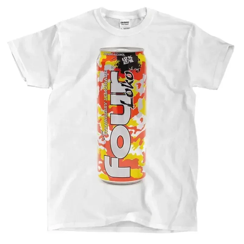 FOUR LOKO STRAWBERRY - White T-Shirt