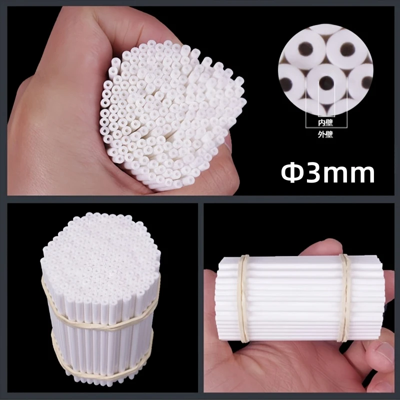 high quality White PP Plastic pipe candy stick lollipop pipe cake decoration support pipe  stick tube plastic pipe