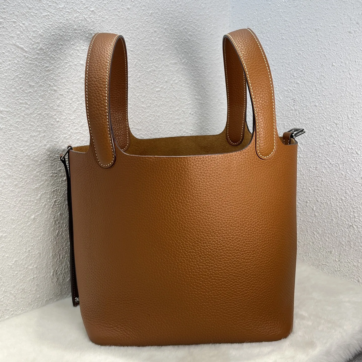 

MENDY Женские сумки-тоут 22 см Сумка-ведро Роскошные сумки ручной работы Дизайнерские сумки высокого класса Большая ручная сумка TC Коровья кожа 2025