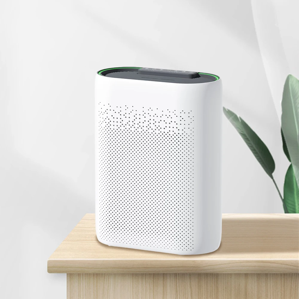

Portable Smart Air Purifier with HEPA Filter True Air Purification for Home Office Hotel Room Removes 99.97% of Pollutants