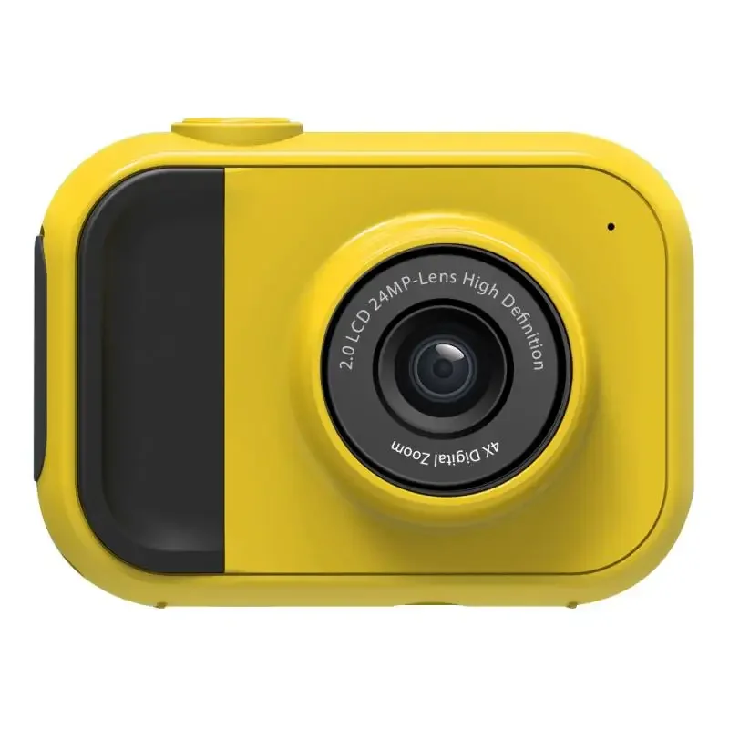 Mini fotocamera fotografica educativa per bambini 24MP Full HD 1080P Fotocamera digitale Zoom 4x Fotocamera giocattolo per bambini Regali di