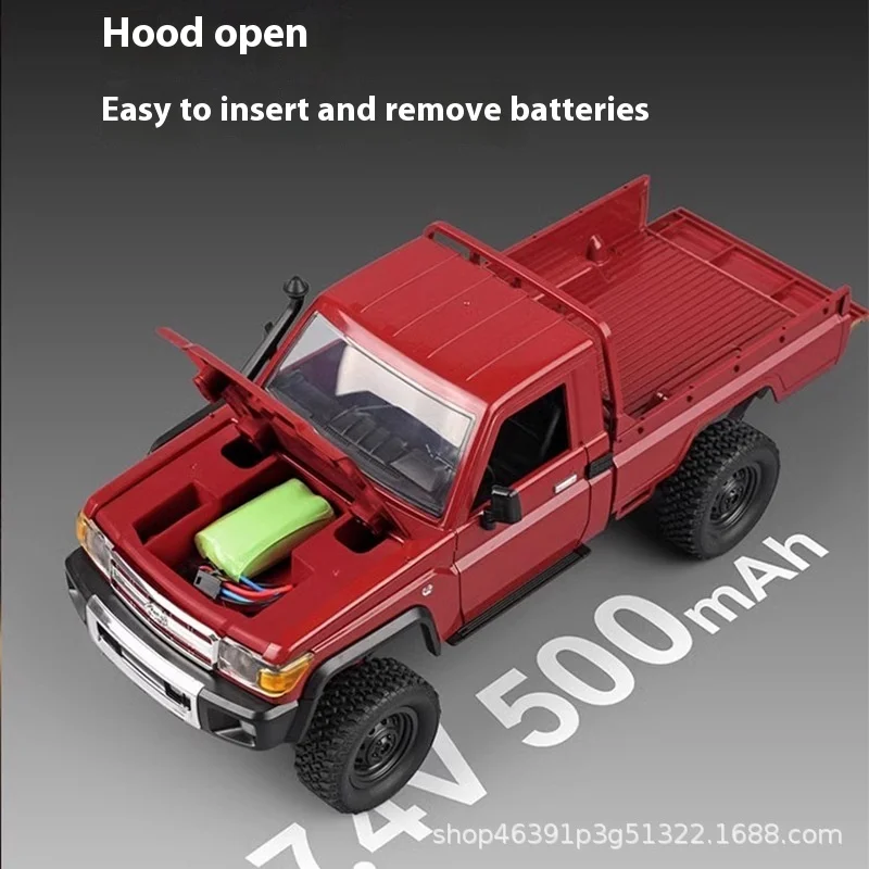 맹뉴 MN-82/LC79 원격 조종 등반 자동차 1:12 오프로드 야외 사륜구동 남자아이 성인 시뮬레이션 장난감