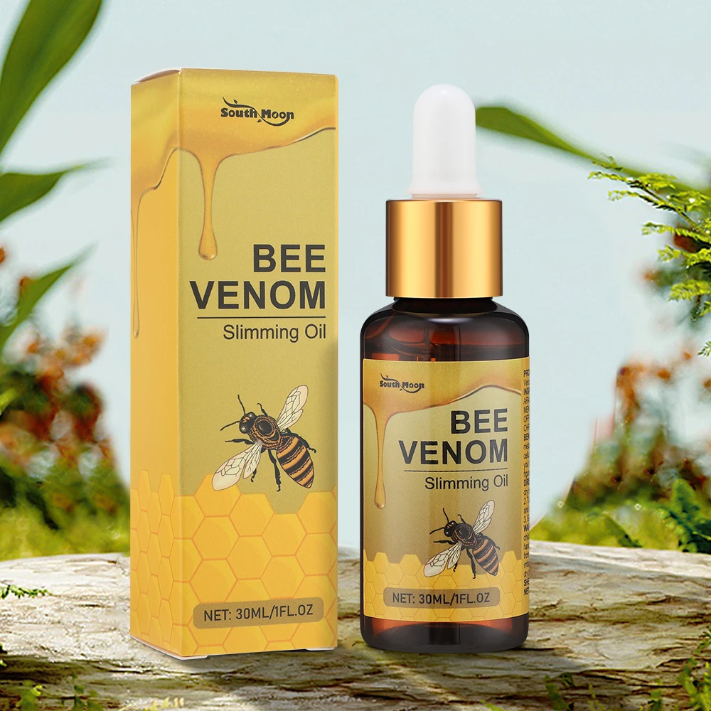 Bee Venom Weight Loss Essential Oils Slimming Oil Essential Oil Weight Loss Fat Burning Oil Waist Leg Belly Massage