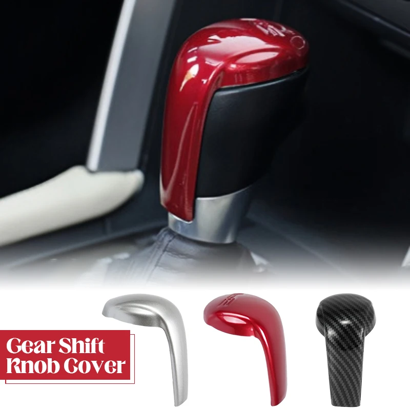 

Quality Car Gear Head Shift Knob Handle Cover Trim Sticker For Mazda CX3 CX5 CX8 CX9 Axela 2014-2021 2022 Accessories For Demio