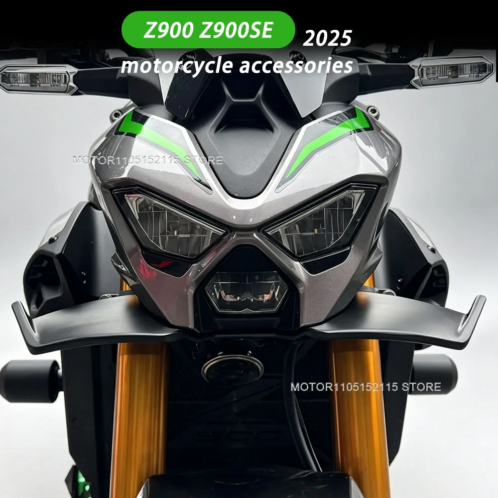 z900 NEW Motorcycle Radiator Side Cover Panel Frame Guard Fairing Protector Aerodynamics Fit For Z900 2025 Z900SE 2025 2026