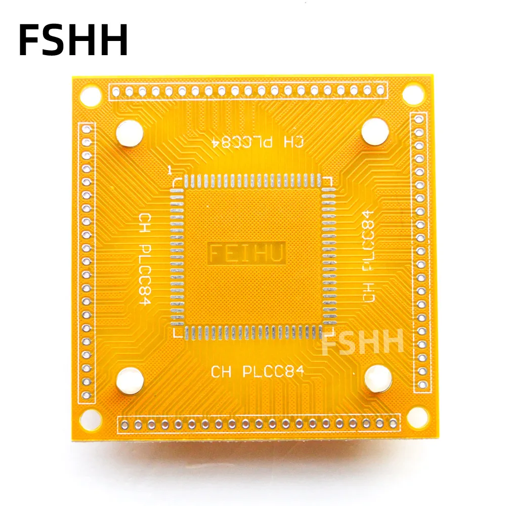 رقاقة لوحة محول ملحومة ، PLCC84 ، لوحة الاختبار