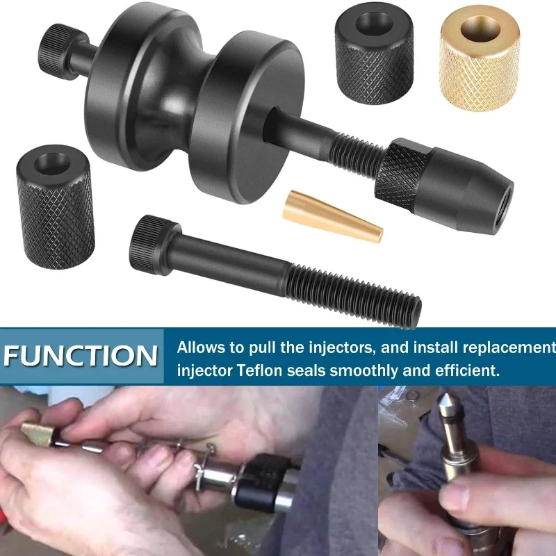 Injector Puller & Seal Installer Tool Set for BMW N14 N18 N54 N63 Engine, Replace To 130192, 130193, 130194