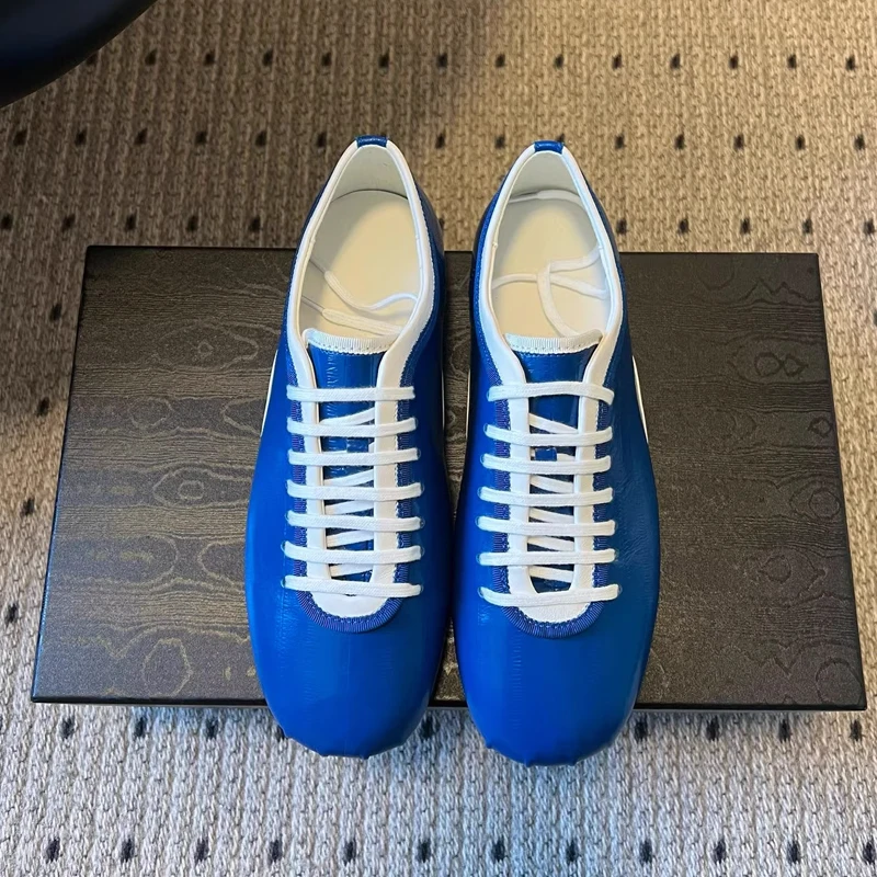 Women's Real Leather Ballet Flats - Round Toe Casual Shoes