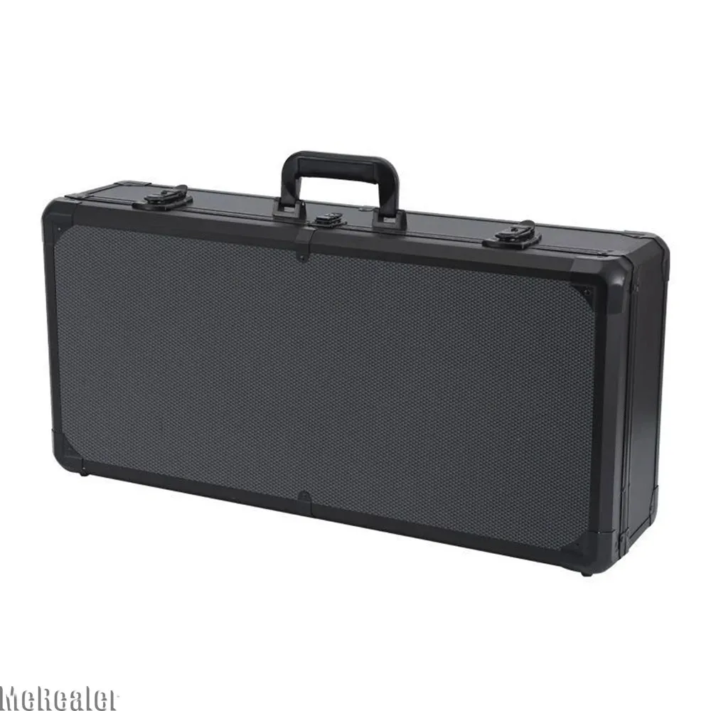 Mechanical Keyboard Organizer Case with Key Pre Cut Foam for Split Wireless Keyboards Waterproof Dustproof Outdoor Carrying