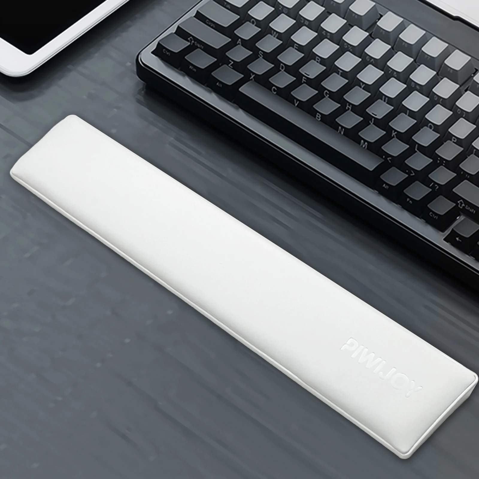 키보드 손목 받침대 인체공학적 부드러운 메모리 폼 지원 편안한 키보드 손목 받침대 컴퓨터 노트북 가정용