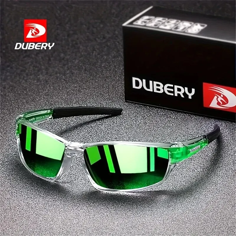 DUBERY Polarisierte Sonnenbrille für Damen und Herren, 8 Farben, Modell 620